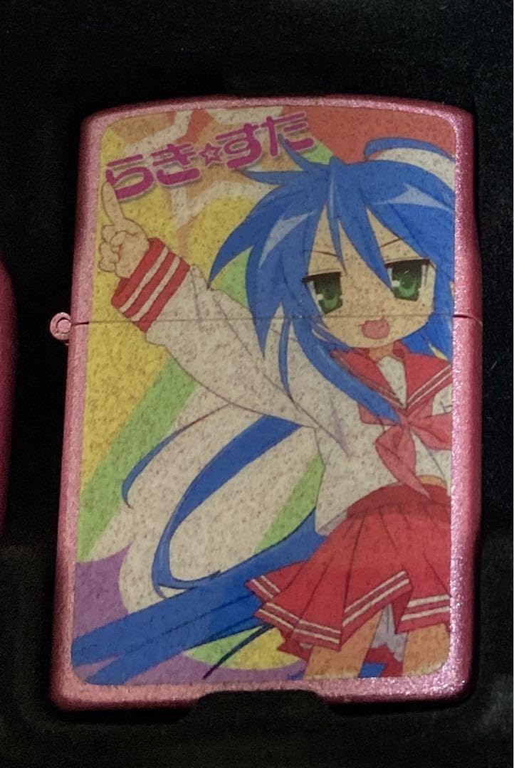 らき☆すた　制服　美少女　集合　オイルライター　zippo 風　BR62 らき☆すた 制服 美少女 集合 オイルライター zippo 風 BR62