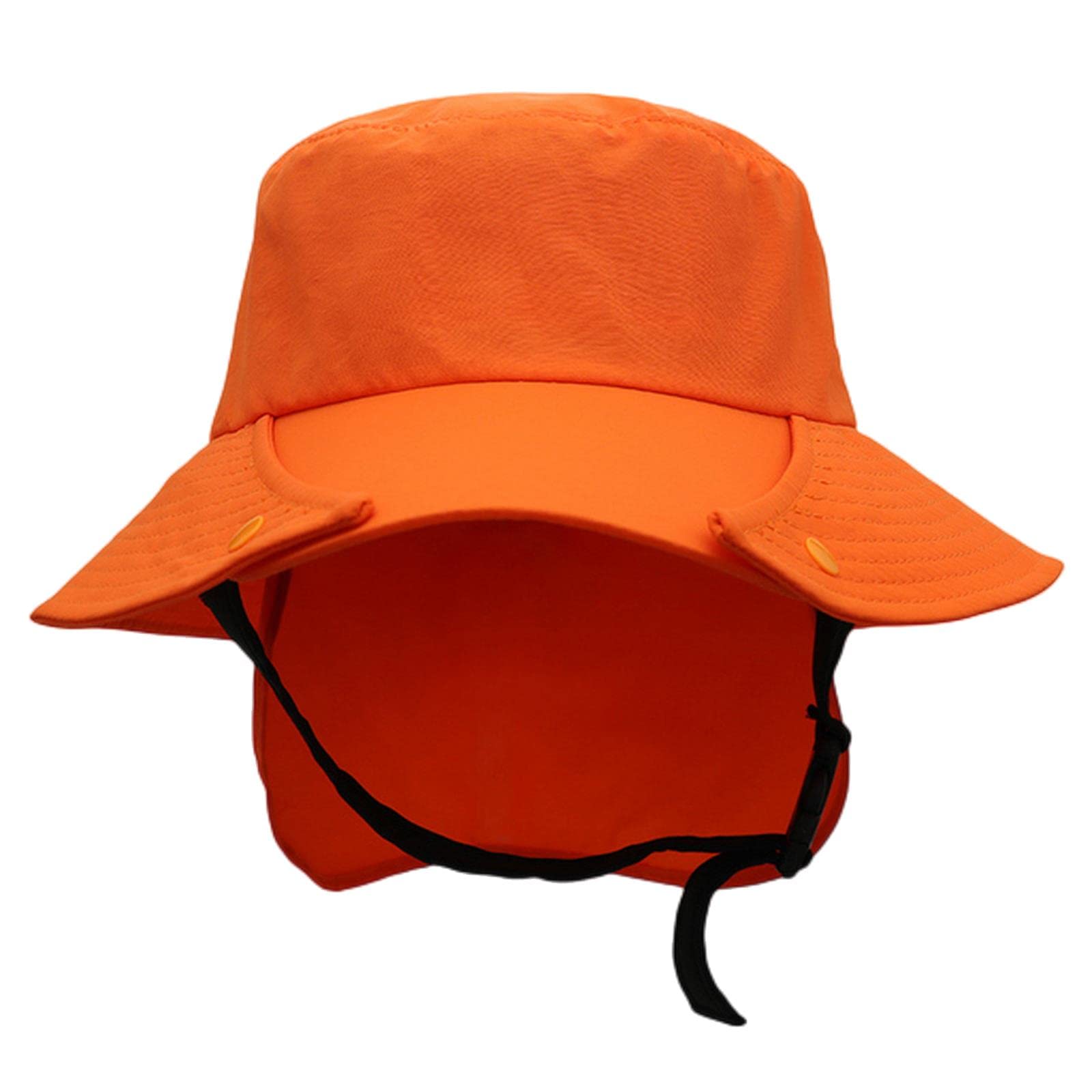 MOGSA Sombrero de pescador para hombre, sombrero de surf en ala transpirable, sombrilla, playa, sombrero fresco a prueba de viento