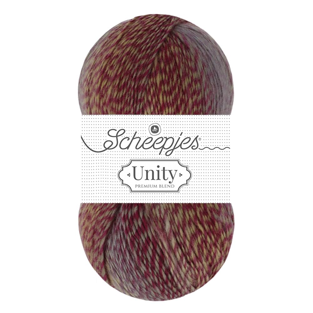 Scheepjes Unity 100g Yarn - 961 50 Shades of 4ply Wool