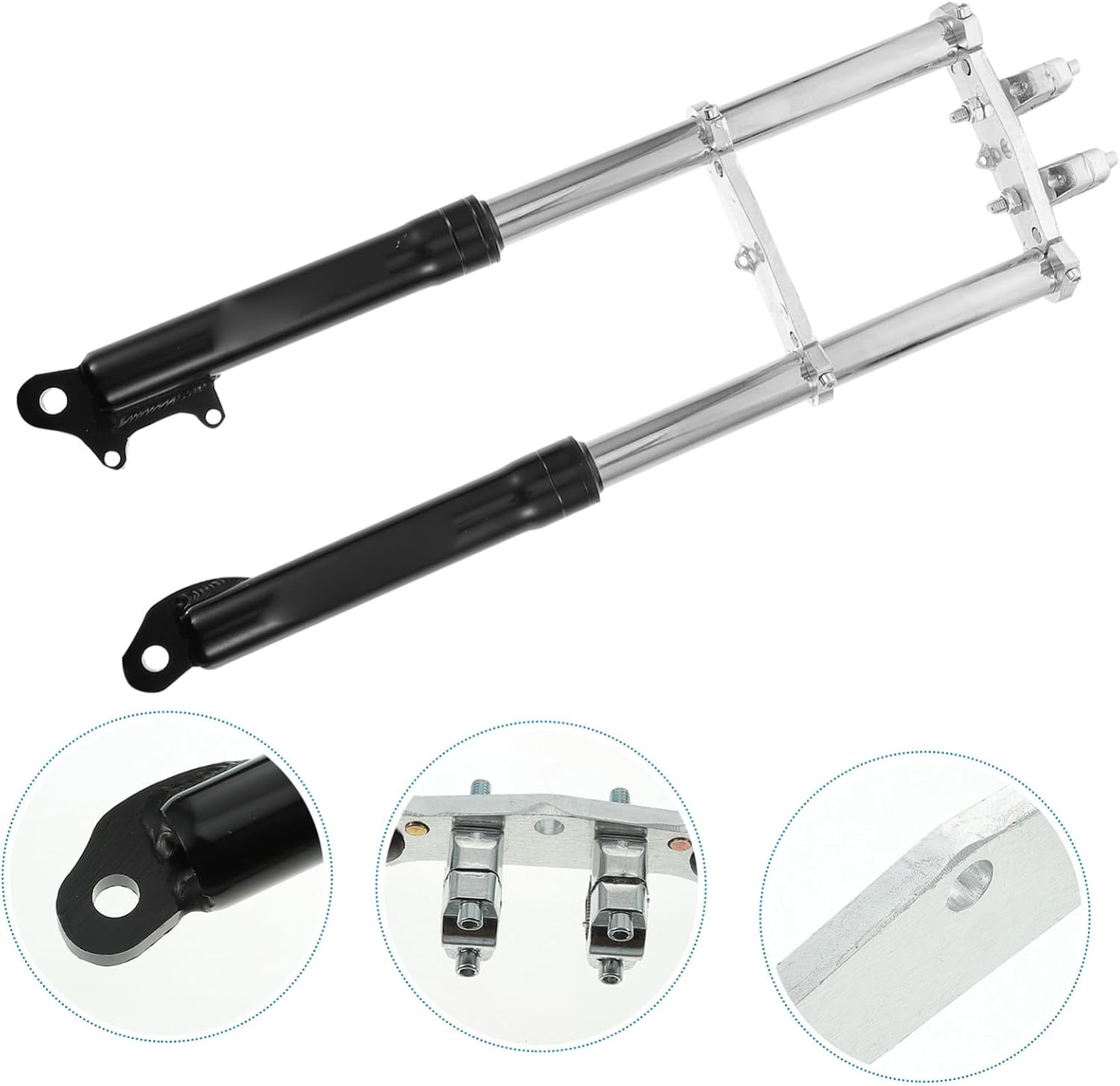 Small Mini Dirt Bike Front Fork Suspension Shock-absorption Fork Replacement Part for Off-road Motorcycles