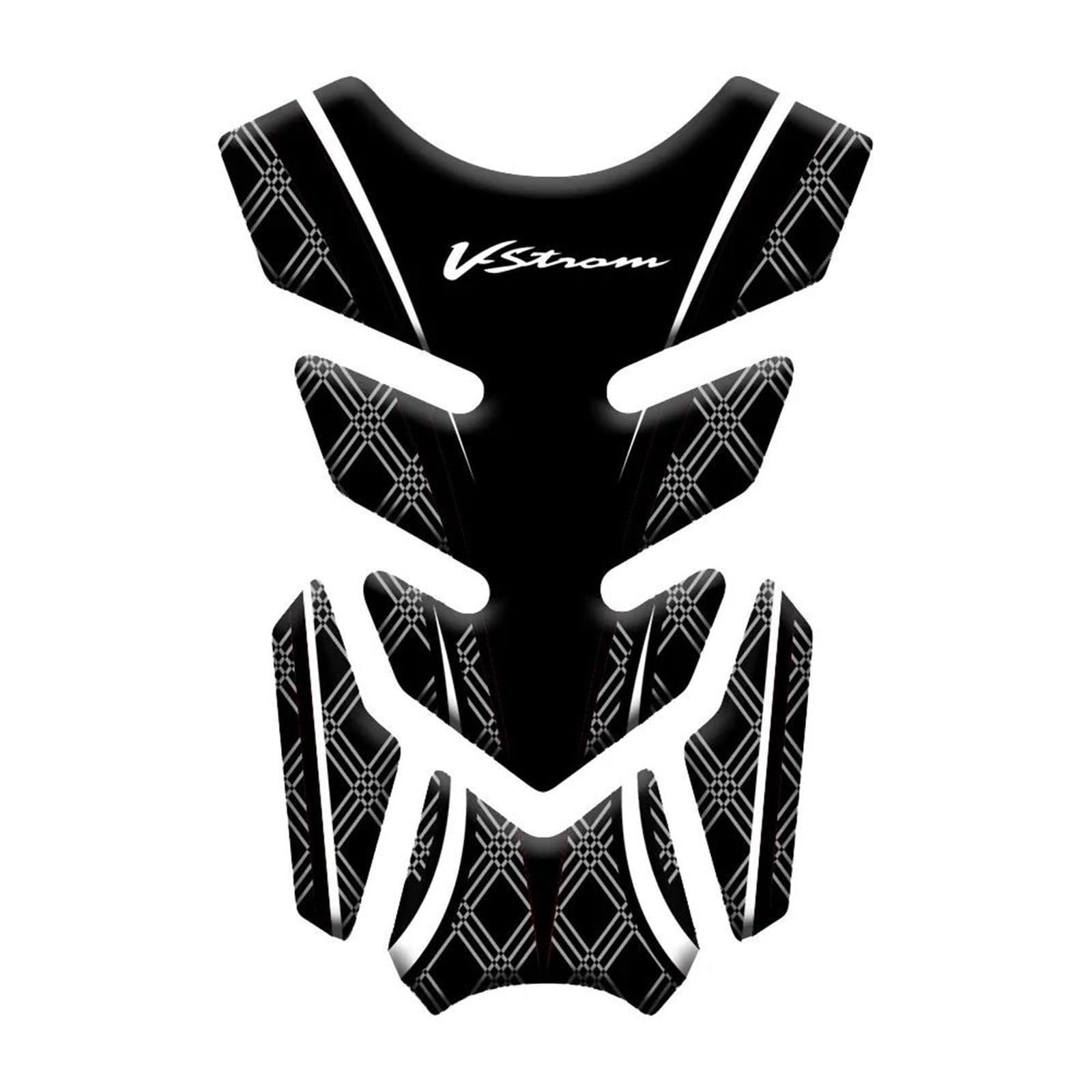 Gas Fuel Tank Pads Motorcyclev Fuel Tank Sticker for Suzuki V-Strom 650 DL650 V-strom650 DL VStrom Gas Protector Pad Fish Bone Decal Motorbike Protection Stickers(Color 18)