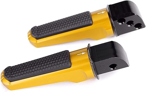 LIUSHUAIRIYONGPIN Rear Passenger Footrest Foot Pegs Compatible With KAWASAKI NINJA 400 650 NINJA400 Z800 Z800E Z900 Z900RS Z1000 RSX ZX6R ZX10R