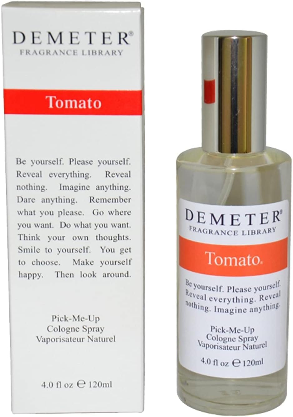 Tomato By Demeter For Women. Pick-me Up Cologne Spray 4.0 Oz