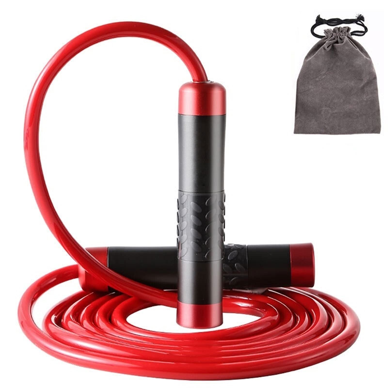 Comba Crossfit Rodamiento Ajustable Ponderado de Salto de Cuerda de Salto de Cuerda for Entrenamiento de Entrenamiento de Crossfit Entrenamientos de Ejercicios de Salto Equipo de Ejercicio