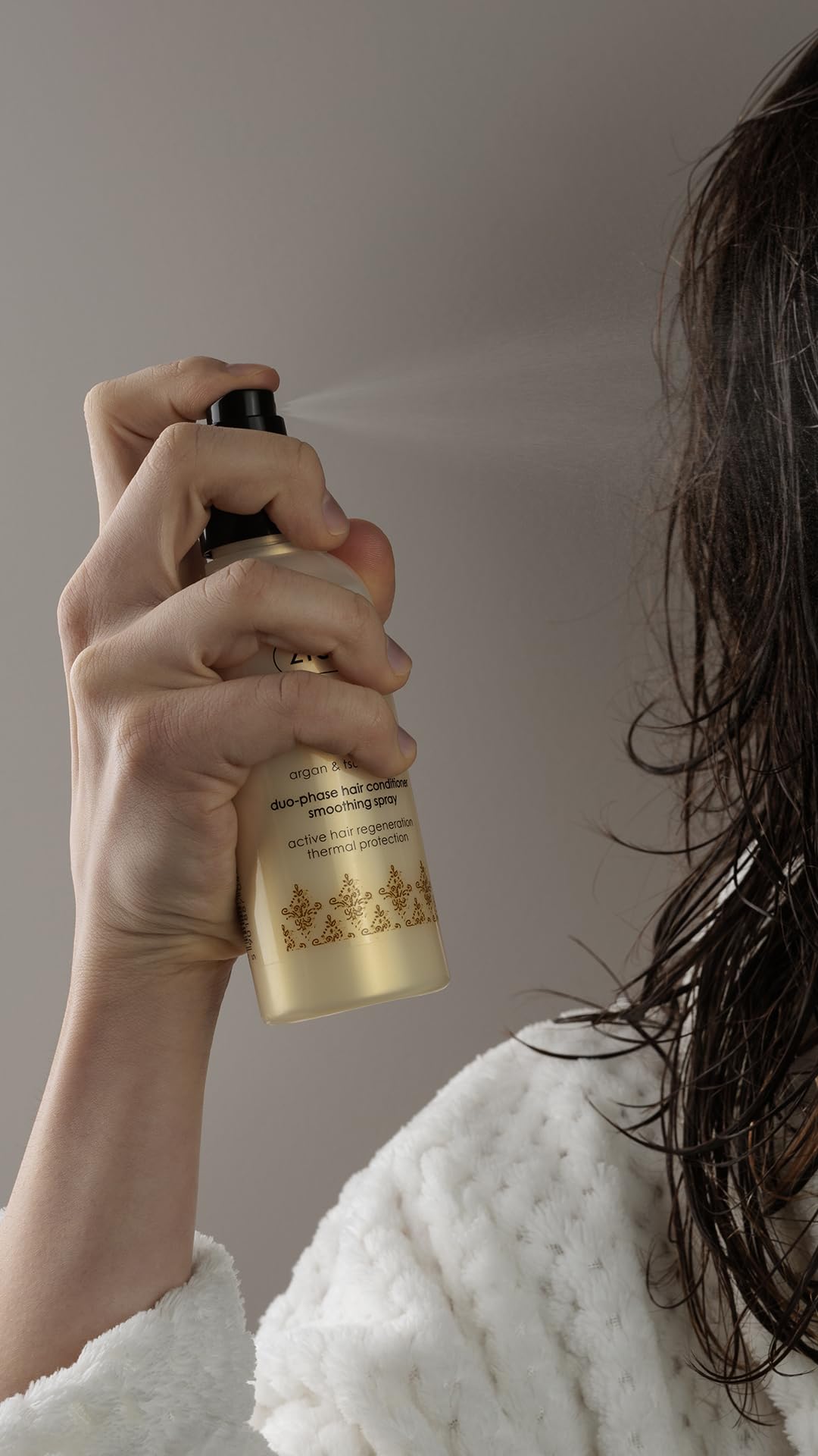 Amazon.com: Argan & Tsubaki Oils duo-phase smoothing spray hair