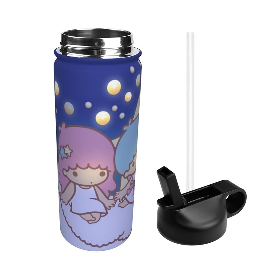 キキララ保温ランチセット　ステンレスボトル Amazon | リトルツインスターズ キキララ アニメ 水筒 真空断熱