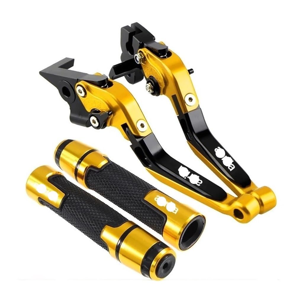Yfdkesy Za Brake Clutch Levers Handle Folding Extendable Brake Clutch Levers Handle For Rsv 1000 For Tuono/Mille/R Sl1000 Falco Caponord Dorsoduro 1200 Motorcycle