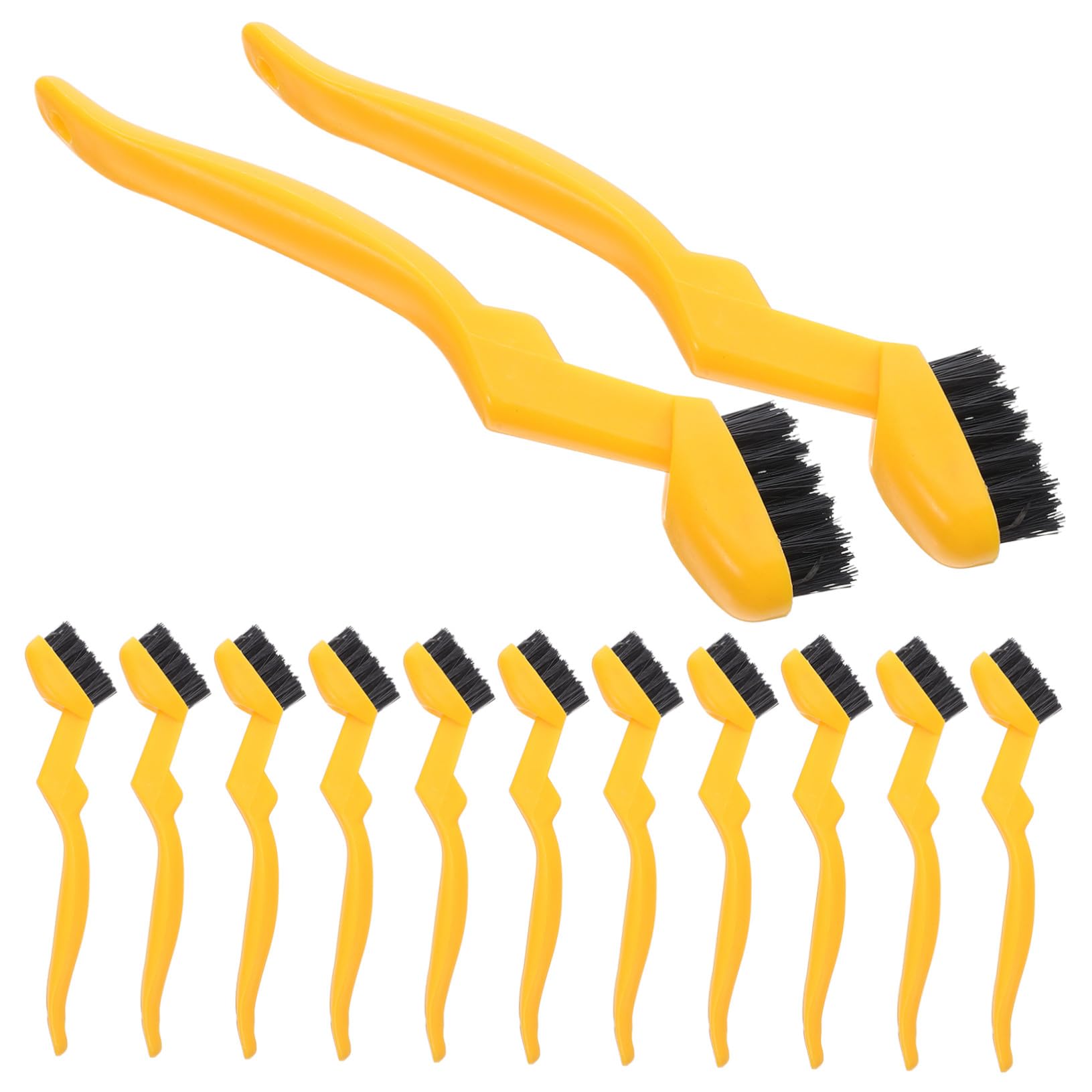 Mini brosses en nylon pour entretien de la cuisine et nettoyage précis de salle de bain