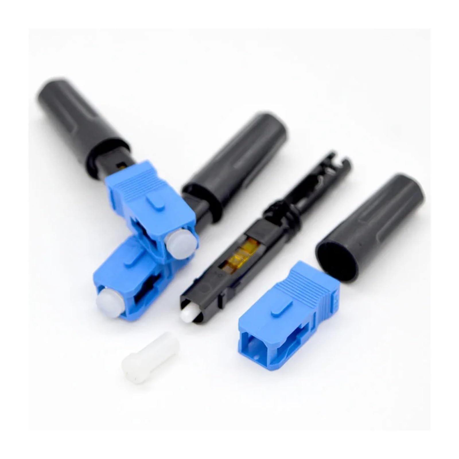 Épisseur de Fibre Optique Lot de 200 Fibres optiques monomodes FTTH Rapides 50 mm SC/UPC/APC(SC APC)