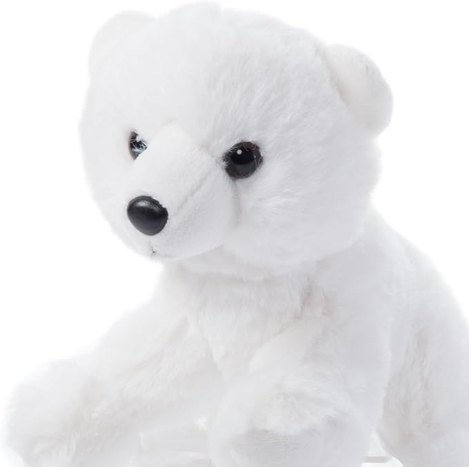 Peluche Oso Polar The Petting Zoo 15 cm para Niños miniatura 4