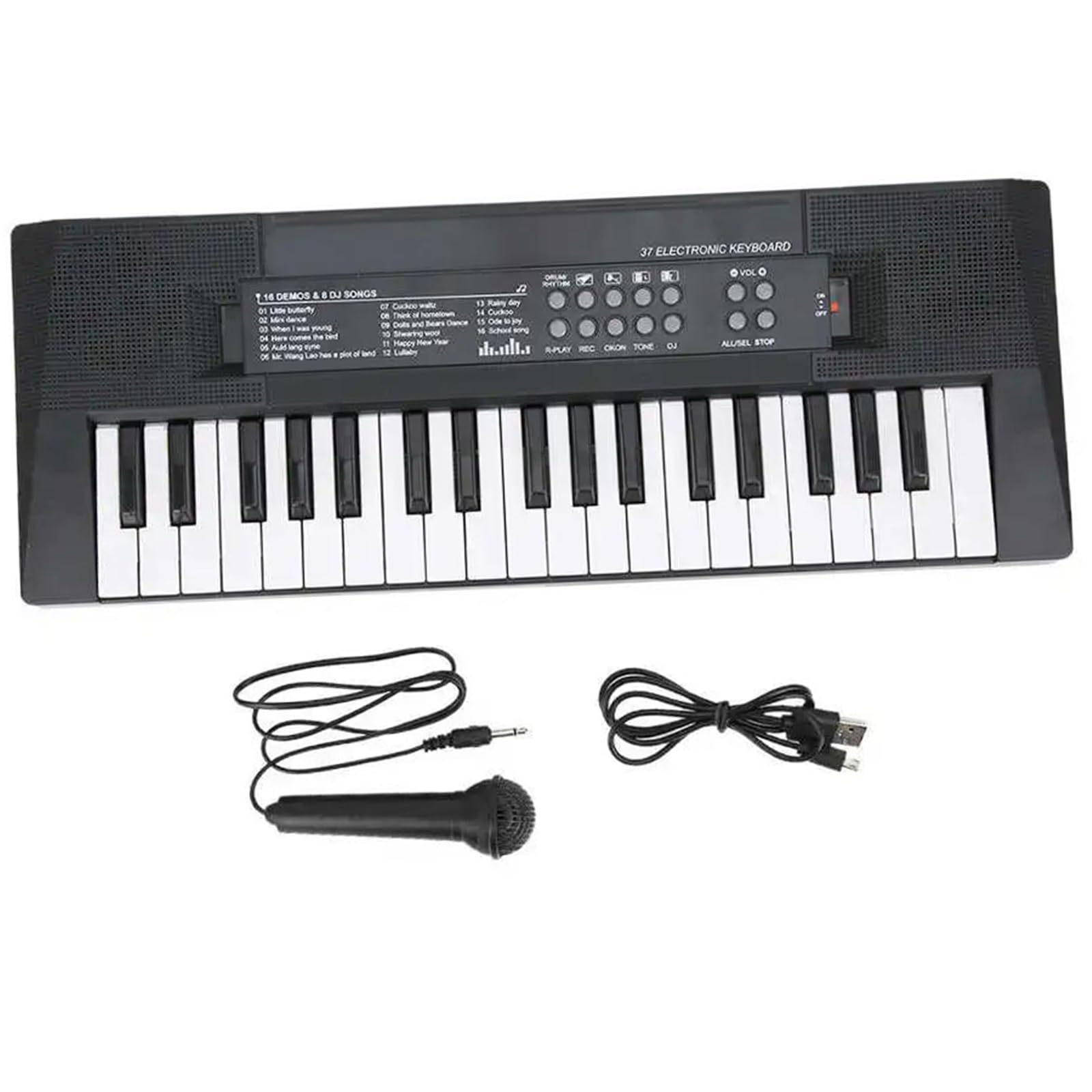 Tastiera Digitale Per Principianti Tastiera Musicale Elettronica A 37 Tasti Tastiera Elettrica Pianoforte Microfono Funzione Di Registrazione