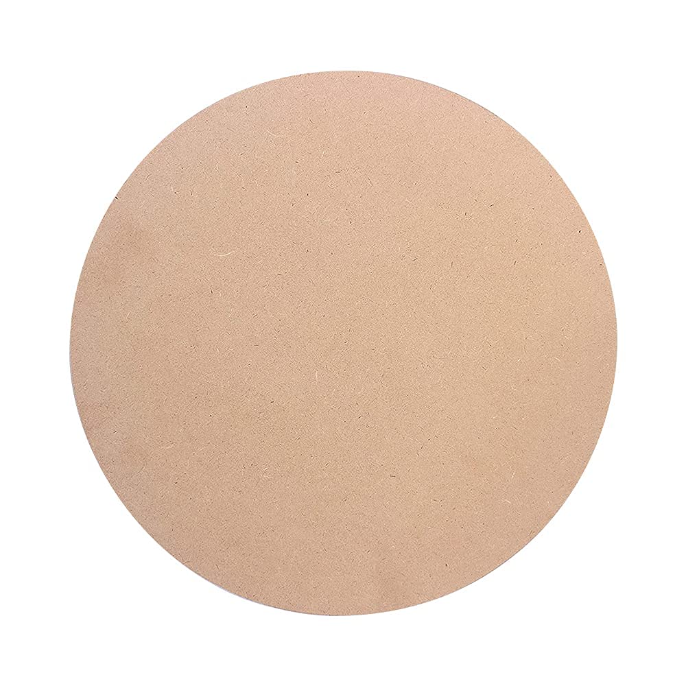 Wood with Craft Round Circle MDF Pine Wood Board for Art and Craft-4mm Thick Unfinished Round Wood Slices for Resin Art, Mandala Art,Pyrography, Painting (Set of 5) (3.5 inch)-image-48