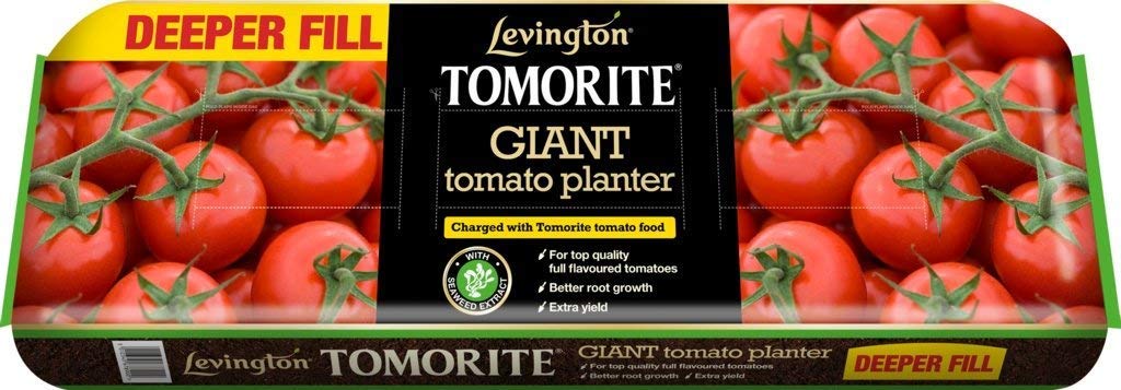 Levington 2X18 kg Giant Tomorite Large Garden Planter with Sea Weed