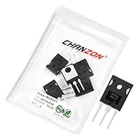 Vista 61 de Chanzon 2N60 TO-220AB NMOS MOS N-Channel Power MOSFET Transistor, alto voltaje y corriente nominal, (paquete de 10 unidades)