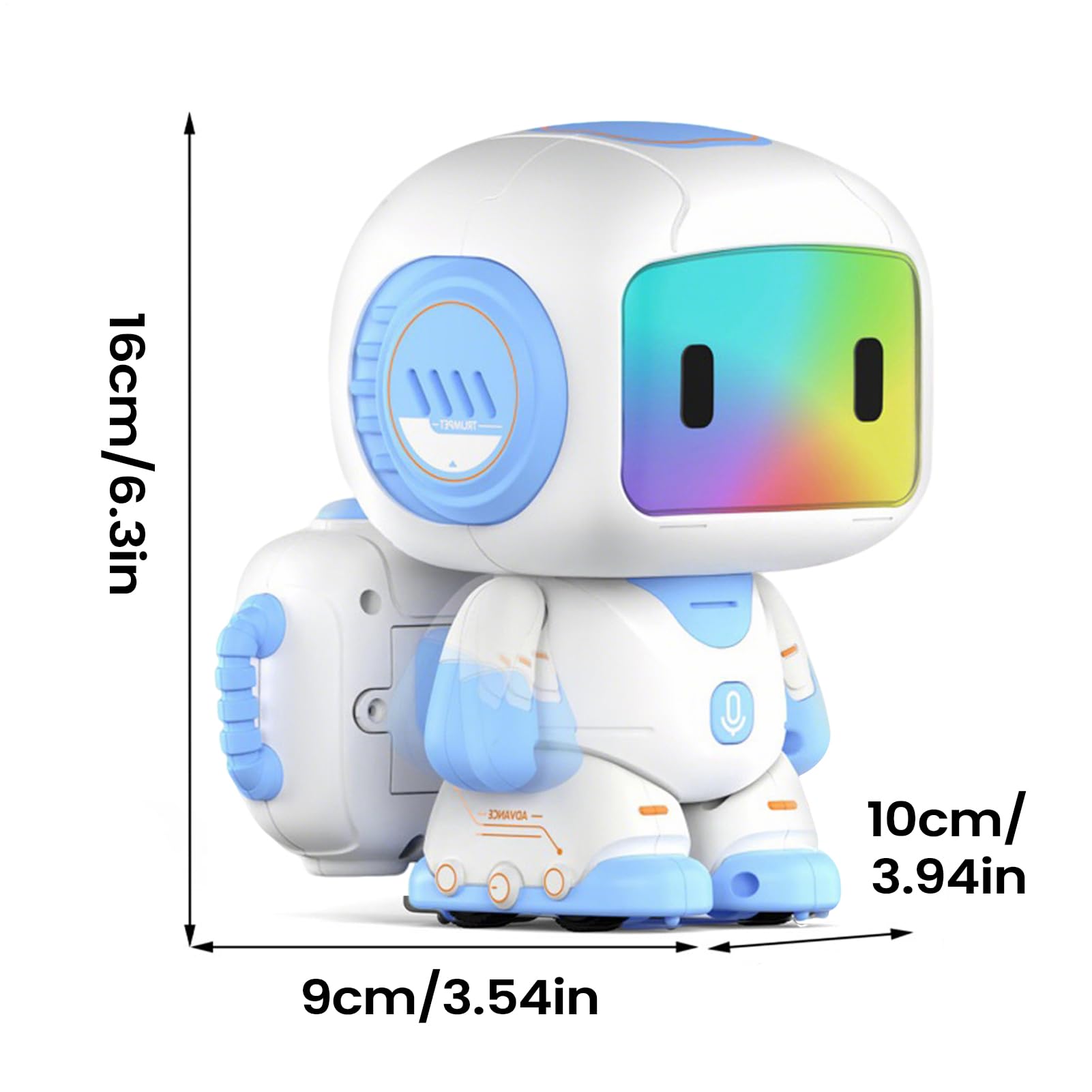 Robot Giocattolo Educativo per Bambini Programmabile E Ricaricabile Con