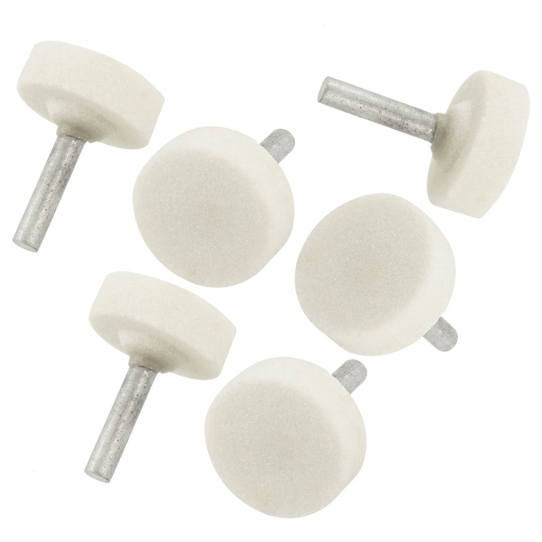 10 Stk. Polierscheiben Mit Schaft – 40x25x6 Mm Schleifvlies Für Metall, Edelstahl & Tiefe Löcher