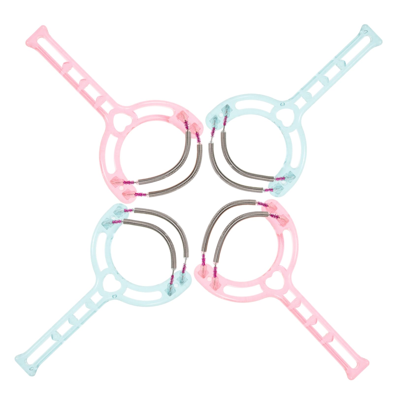 TOVINANNA 4pcs Facial Hair Remover Tool Painless Hair Removal for Women Spring Epilator