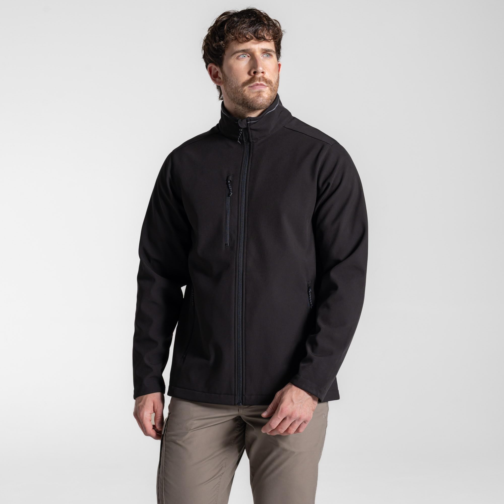 Craghoppers Expert Mens Kiwi Soft Shell Jacket Water Repellent Work Coat