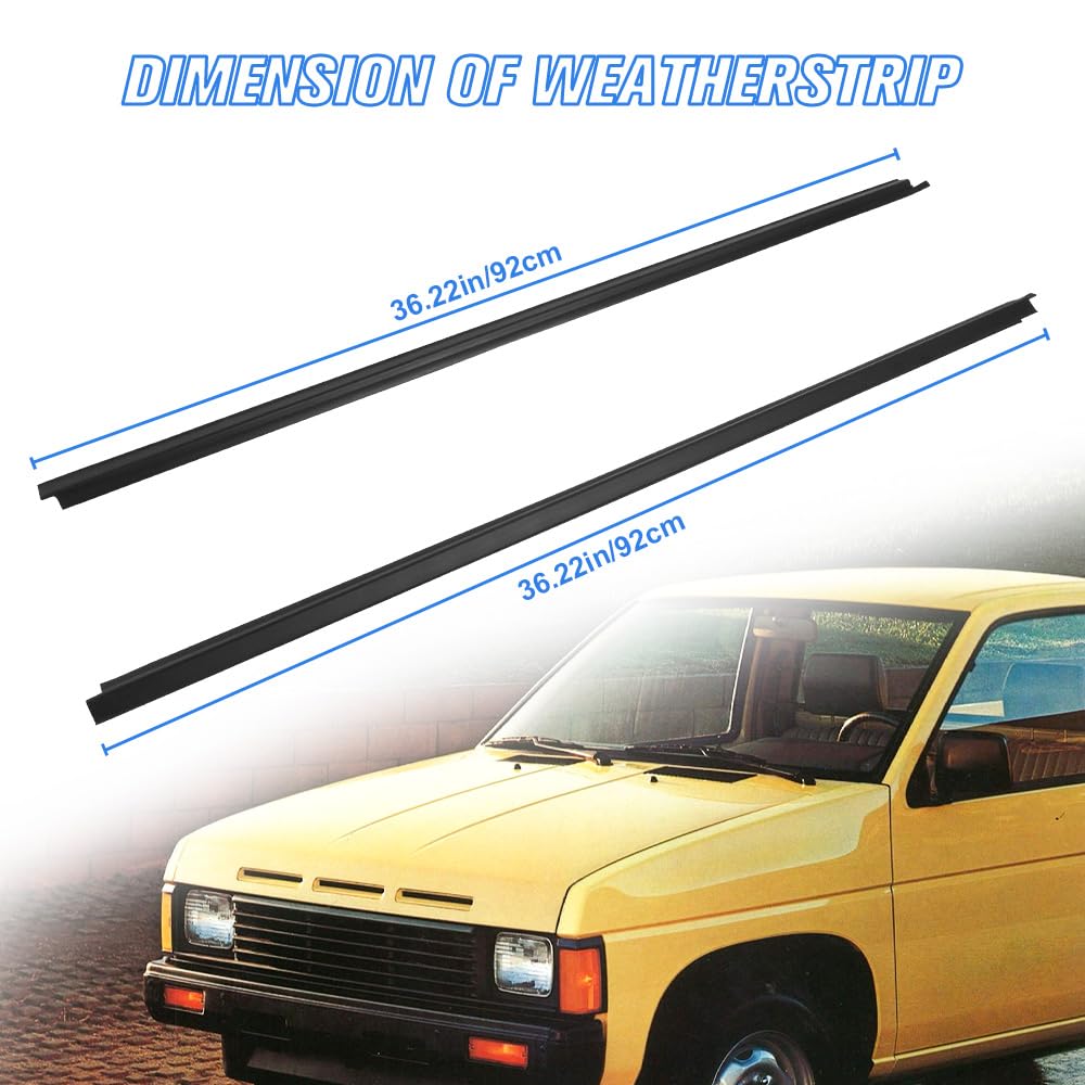 Weatherstrip Window Molding Trim Seal Belt Replacement For - View #10