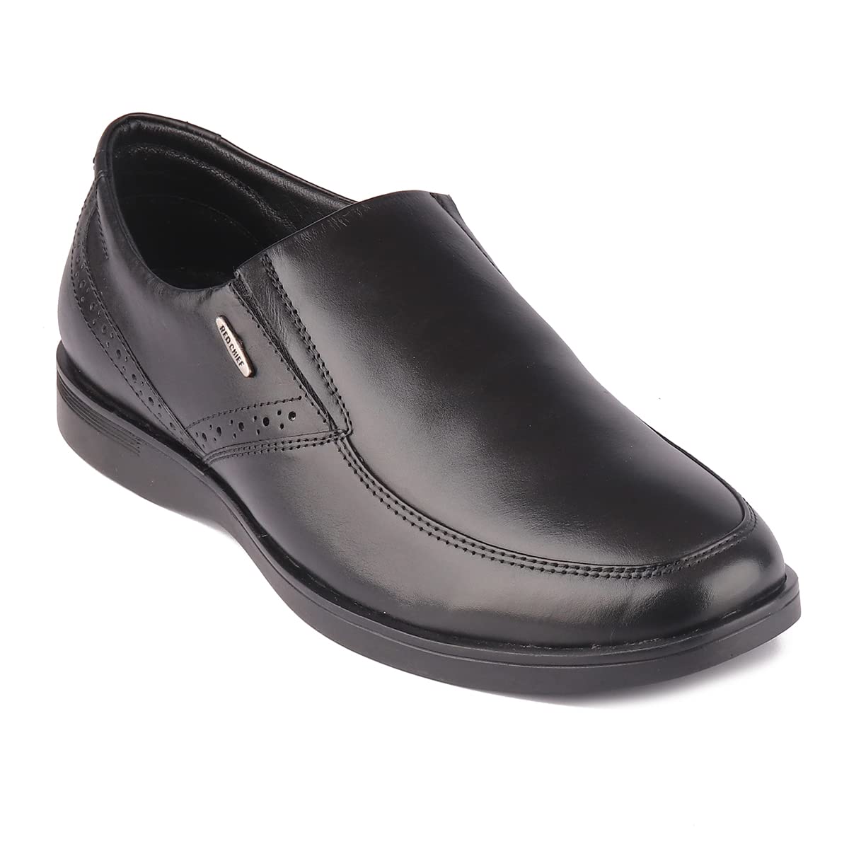 Red ChiefLeather Formal Slip on Shoes for Men