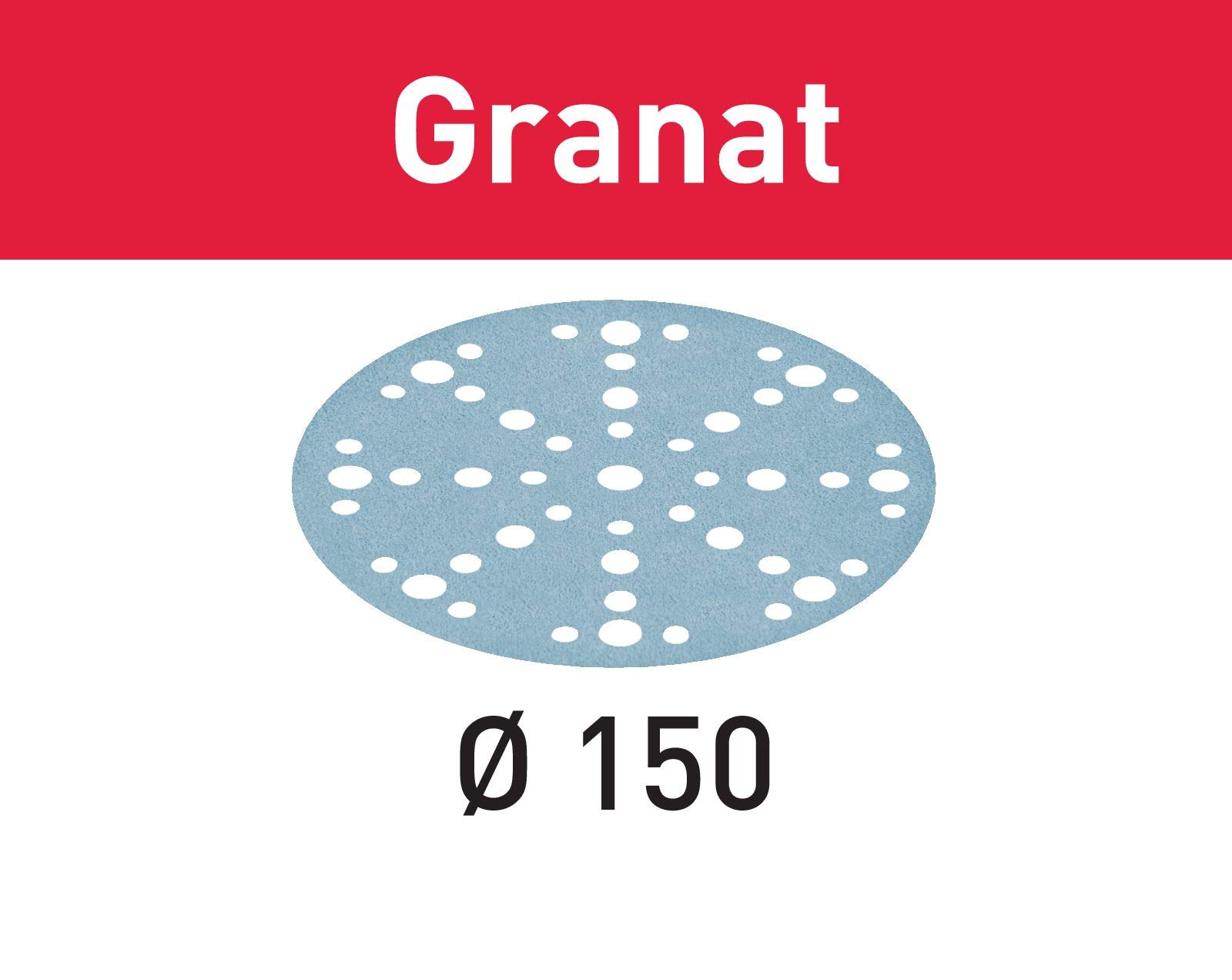 Festool Środek ścierny Granat D150 P180 GR I 50 sztuk