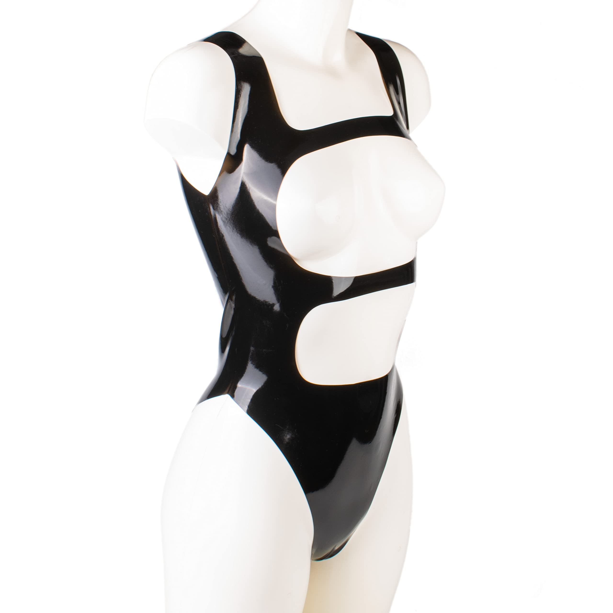 Rubberfashion Latex Body - Latexbody - offene Front oder Rücken brustfrei für Damen