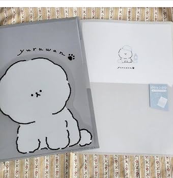 Amazon.co.jp: ゆるわん 文具 ファイル 下敷きメモ 消しゴム まとめて