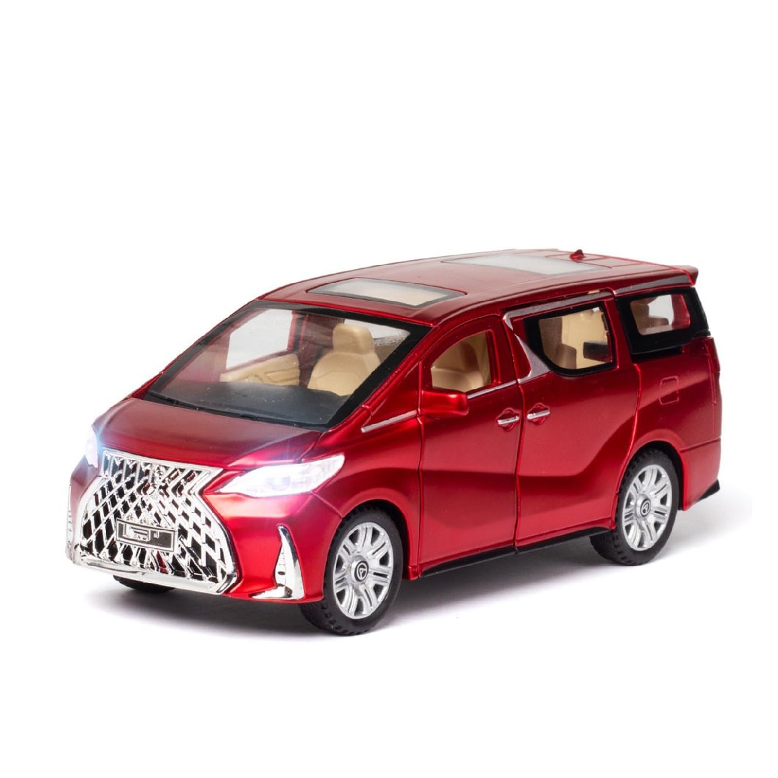 UIFCOG Die Cast Collectible Car Model 1:32 For Lexus LM300h Alloy Die Casting Model Car Ornaments