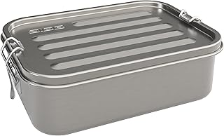 Sigg Gemstone Brotdose, auslaufsichere Lunchbox für Büro, Schule und Outdoor, Brotbox aus hochwertigem 18/8 Edelstahl für unterwegs