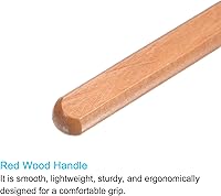 Vista 5 de uxcell Cuchillo de tallado de madera, cincel de herramienta de acero de alta velocidad de 0.307 in de gran punta para escultura de bricolaje