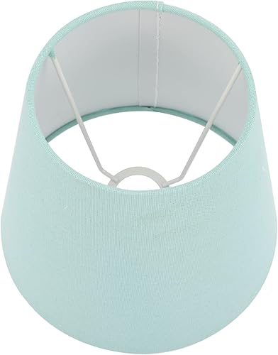 Apliques de pared, pantalla de tela, pantalla pequeña, lámpara de araña para lámpara de mesa para el hogar, oficina, mesita de noche y luz de suelo,