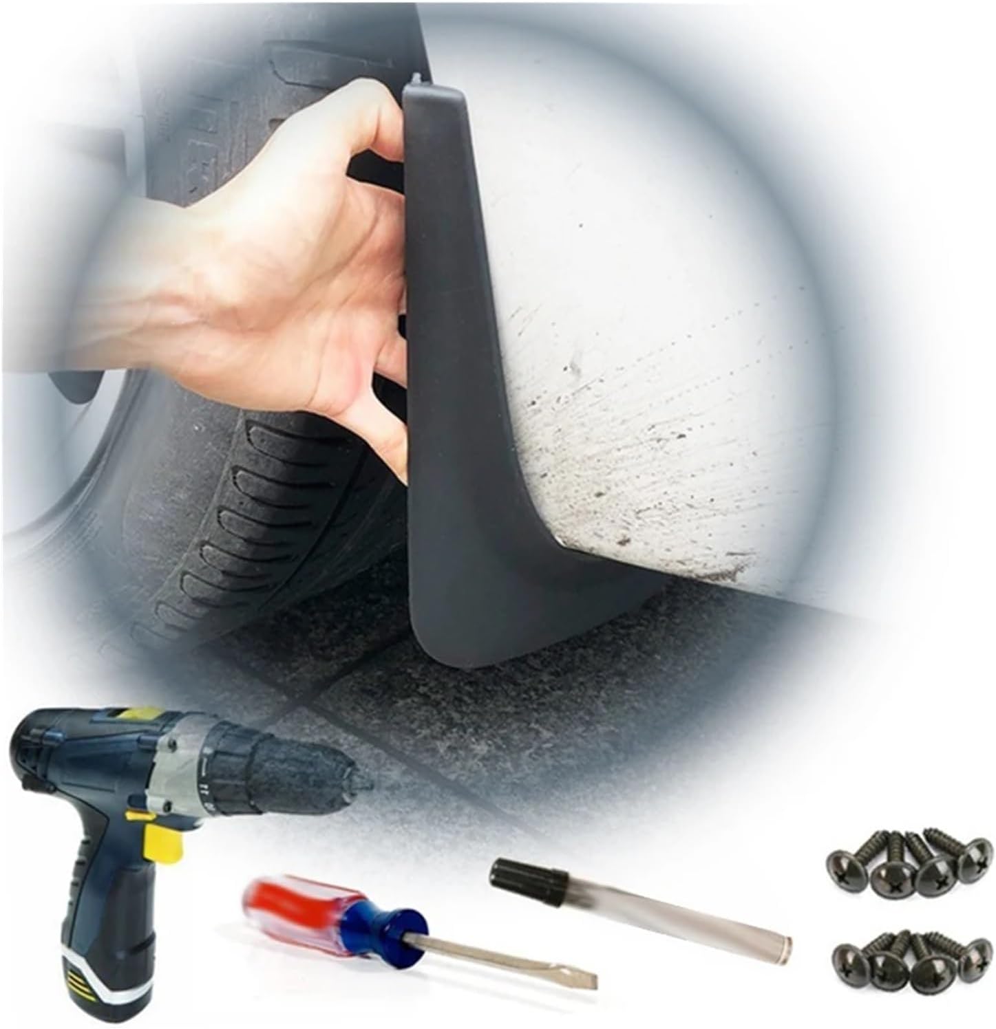 Car Mud Flaps Splash Guards Mudguard Compatible with BMW 3 5 7 Series E30 E46 E90 E91 E92 E93 E60 F10 F11 G30 E38 E65 F01