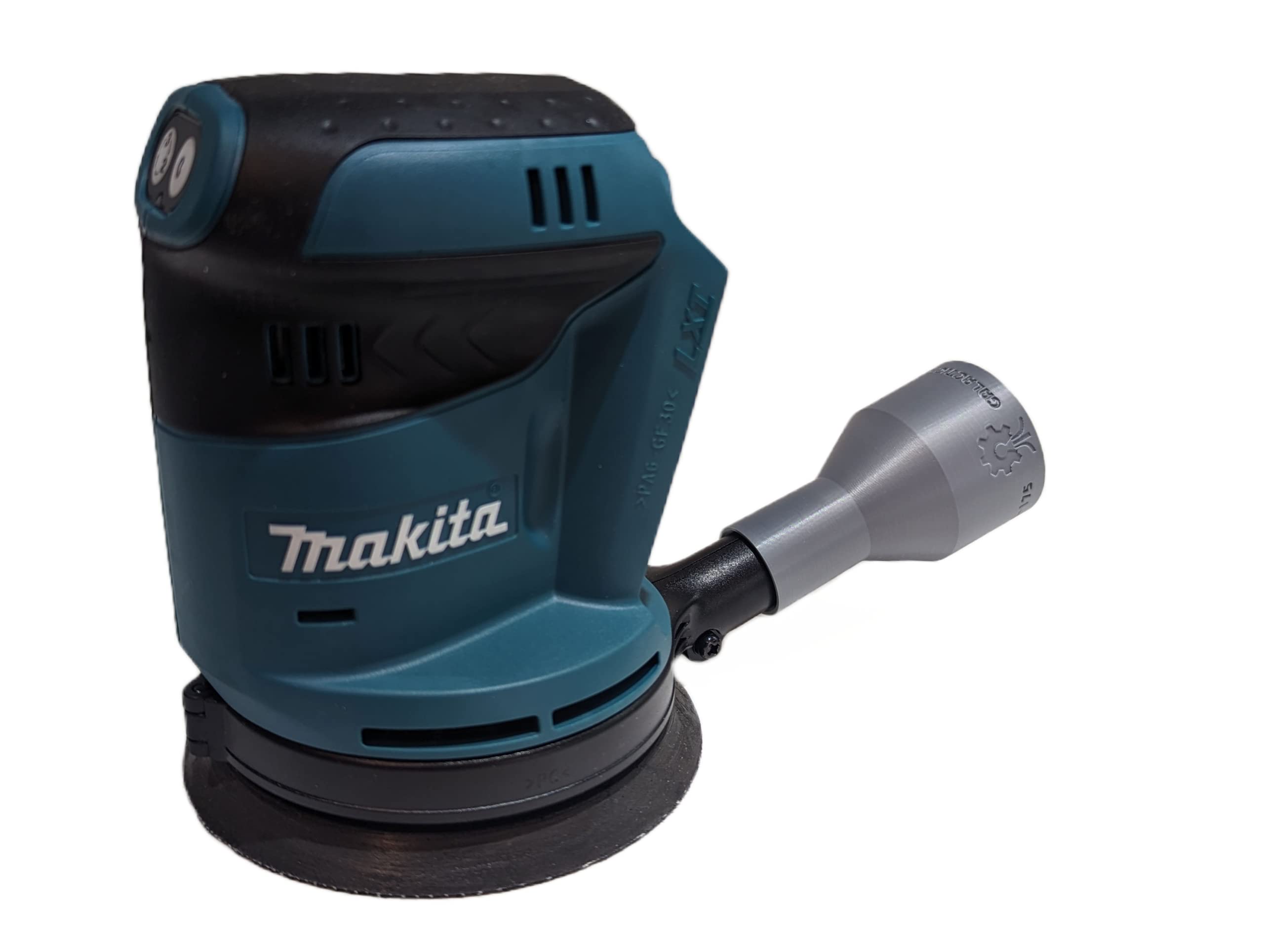Vacuum Adapter for Makita Sanders - Multiple Sizes - Dust Collection - Galactic Gadgets (1-7/8in Gray)