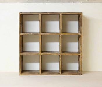 アンティーク CDラック 棚 Amazon.co.jp: キュービックラック9 木製収納棚 卓上ラック