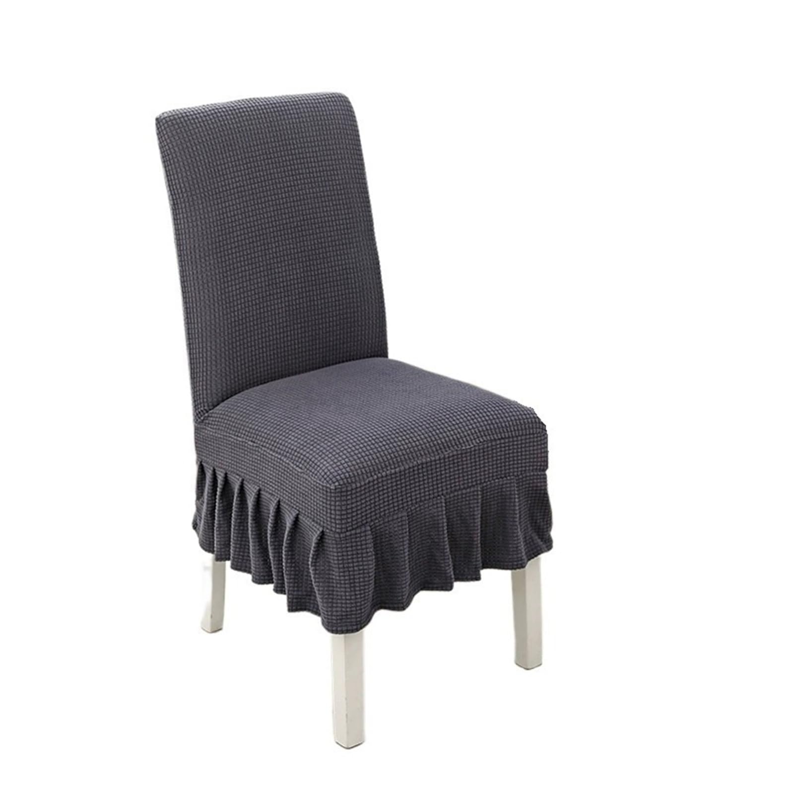 ECPGPMDLDT Chair Covers Stretch Kitchen Dining Room Chair Covers Removable Washable Dining for Conferences Family Dining Wedding Banquets(B,4pcs)