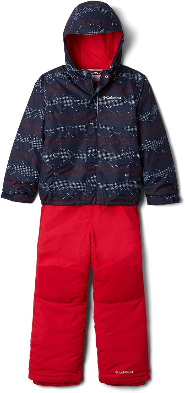 Columbia Set Neve Buga Bambini - Giacca E Pantaloni Impermeabili Per Sci E Avventure Invernali - Foto 10