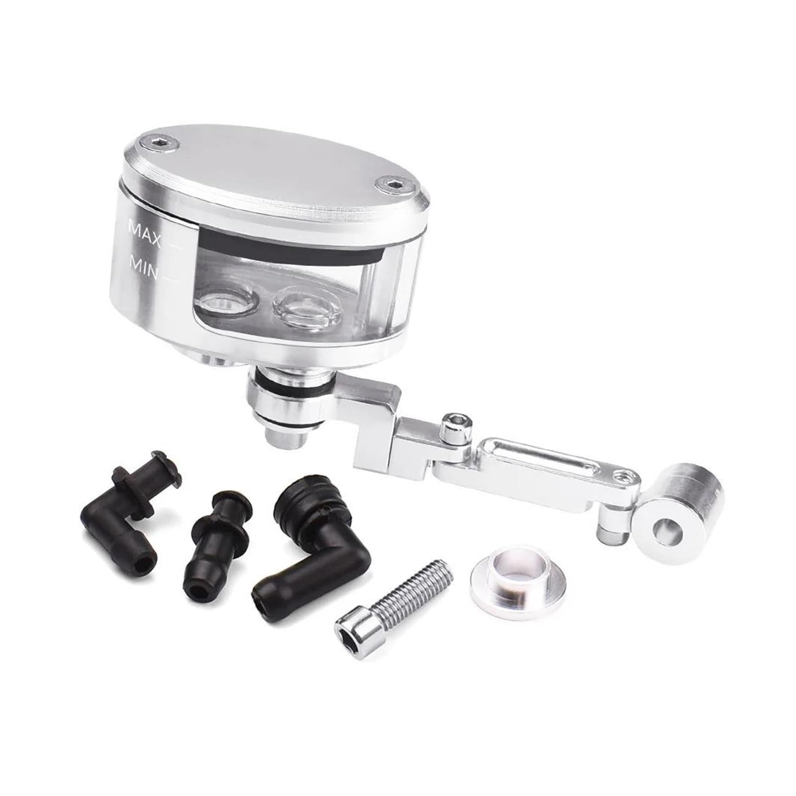 Depósito de Fluido de Frenos Para CBR 600 F2, F3, F4, CBR600RR CBR600 CBR750 RR Taza De Depósito De Aceite Del Cilindro Del Tanque Del Embrague Del Freno De La Motocicleta Con Accesorios De Soporte(Pl
