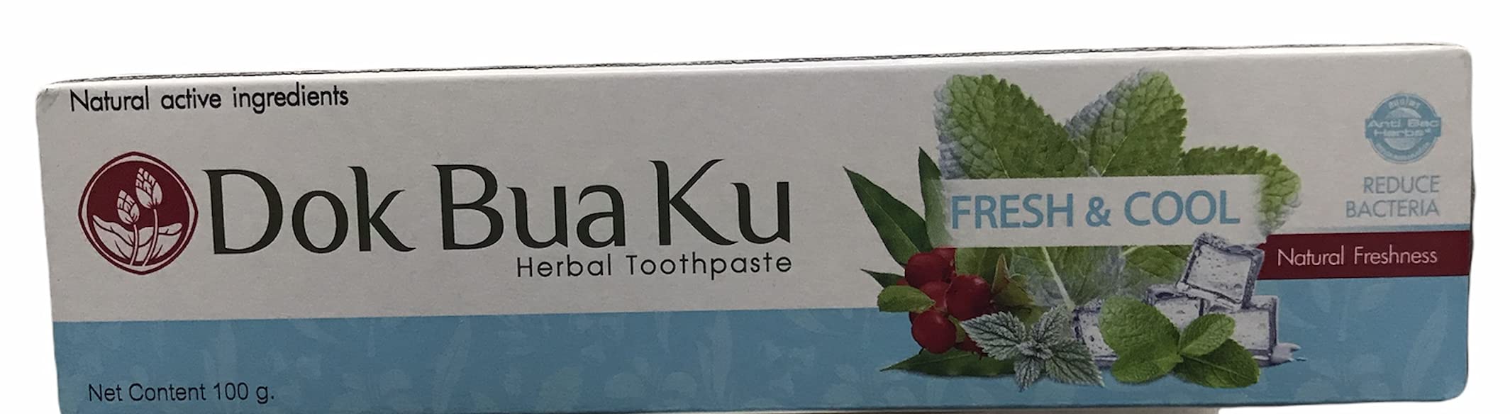 Dok Bua Ku Fresh & Cool Herbal Toothpaste 100 g