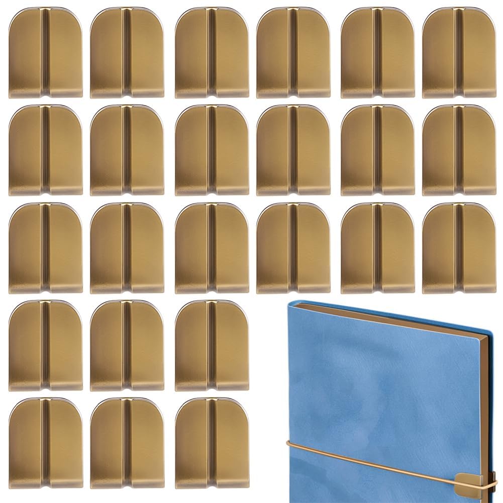 CRASPIRE 30PCS/Box Book Corner Protectors Antique Bronze Clip Hardware Edge Covers Metal Vintage Corner Guards Decorative Book Journal Angle Protector for Scrapbooking Photo Album Menus Notebooks