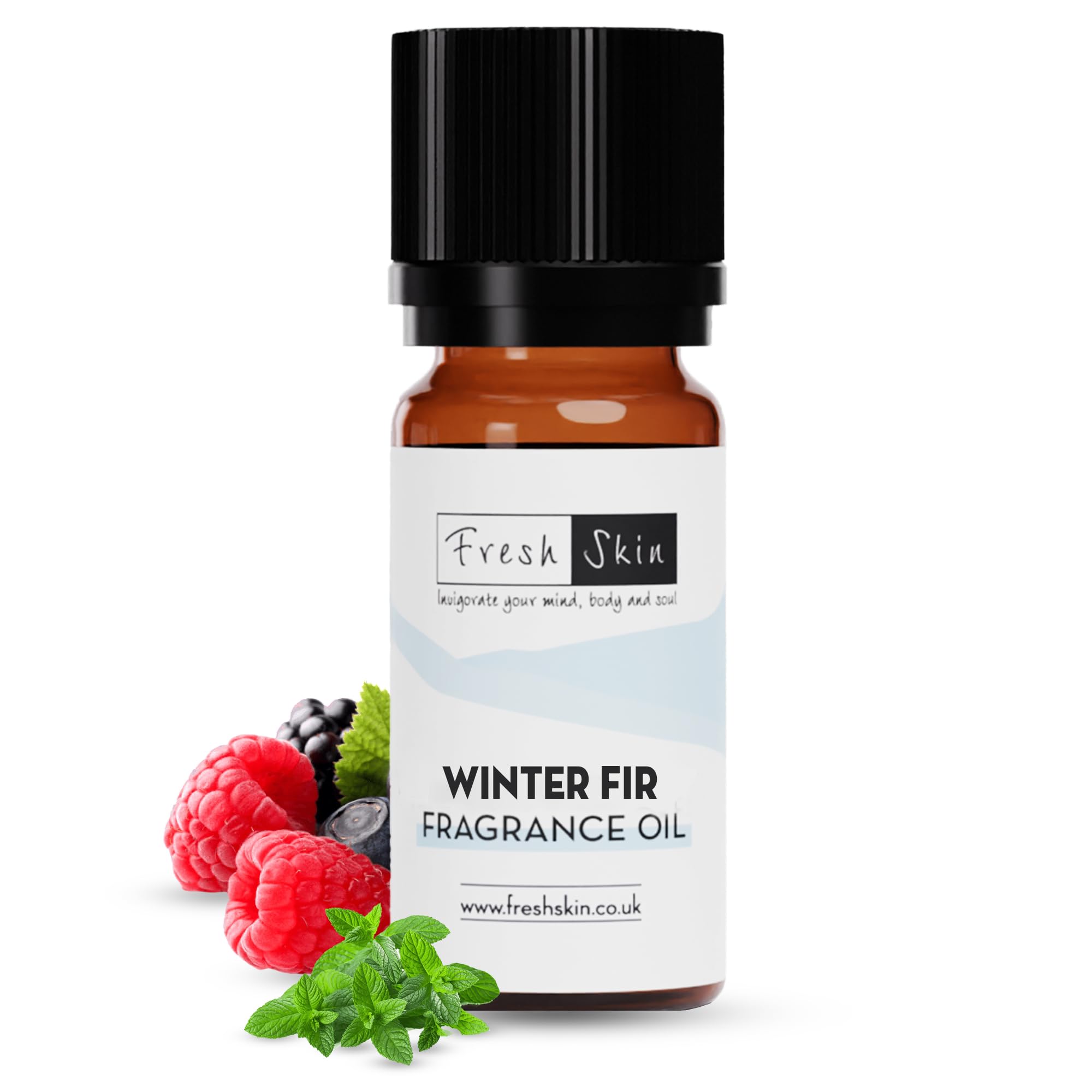Freshskin Beauty LTD | 10ml Winter Fir Fragrance Oil - Candles, Bath Bombs, Soap Making, Reed Diffusers & Wax Melts - Cosmetic Grade - Vegan Friendly - A Rich, Complex, & Long Lasting Scent!
