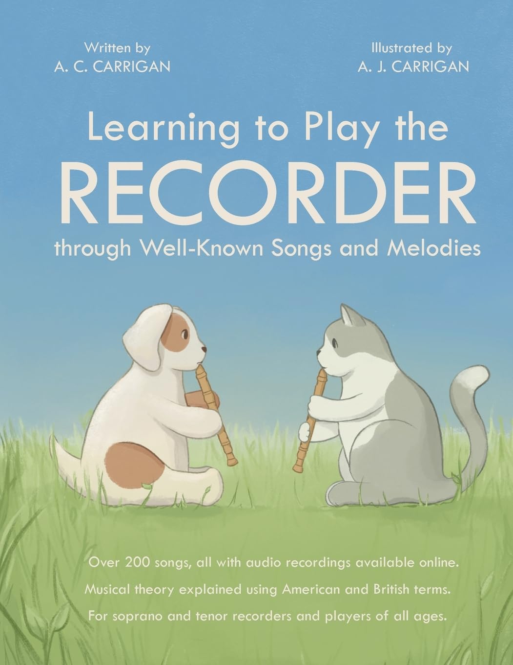 Learning to Play the RECORDER through Well-Known Songs and Melodies