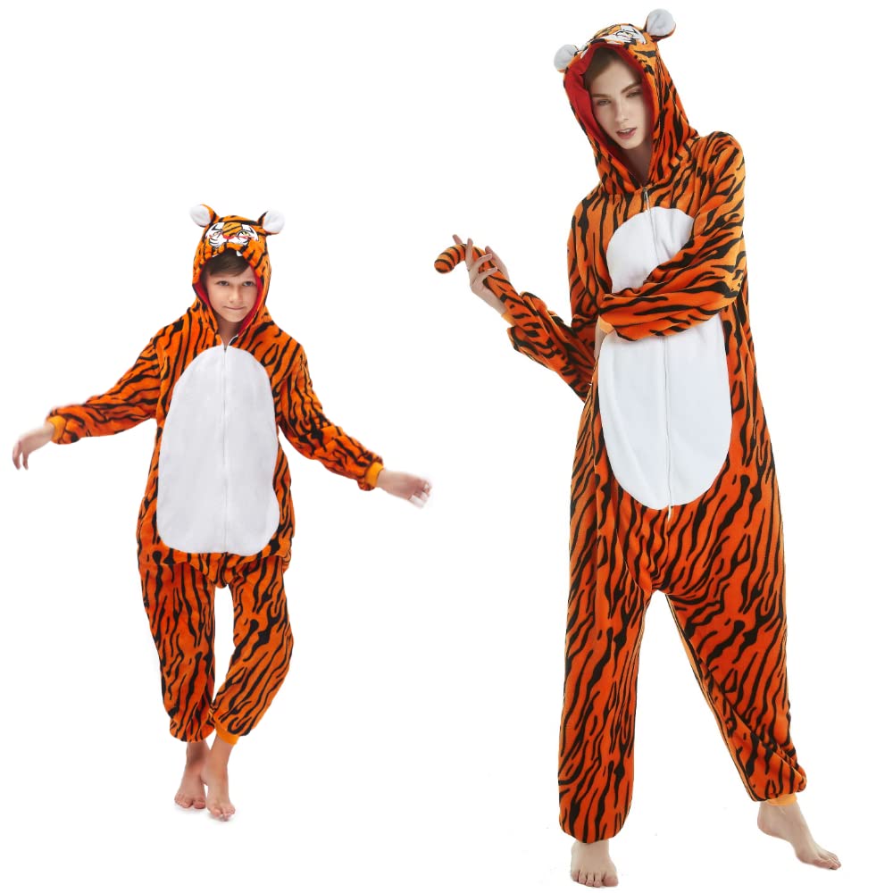 emmarcon Kigurumi Pigiami Animali da Bimbi Bambini Tuta Costume Carnevale Halloween Festa Cosplay Unisex