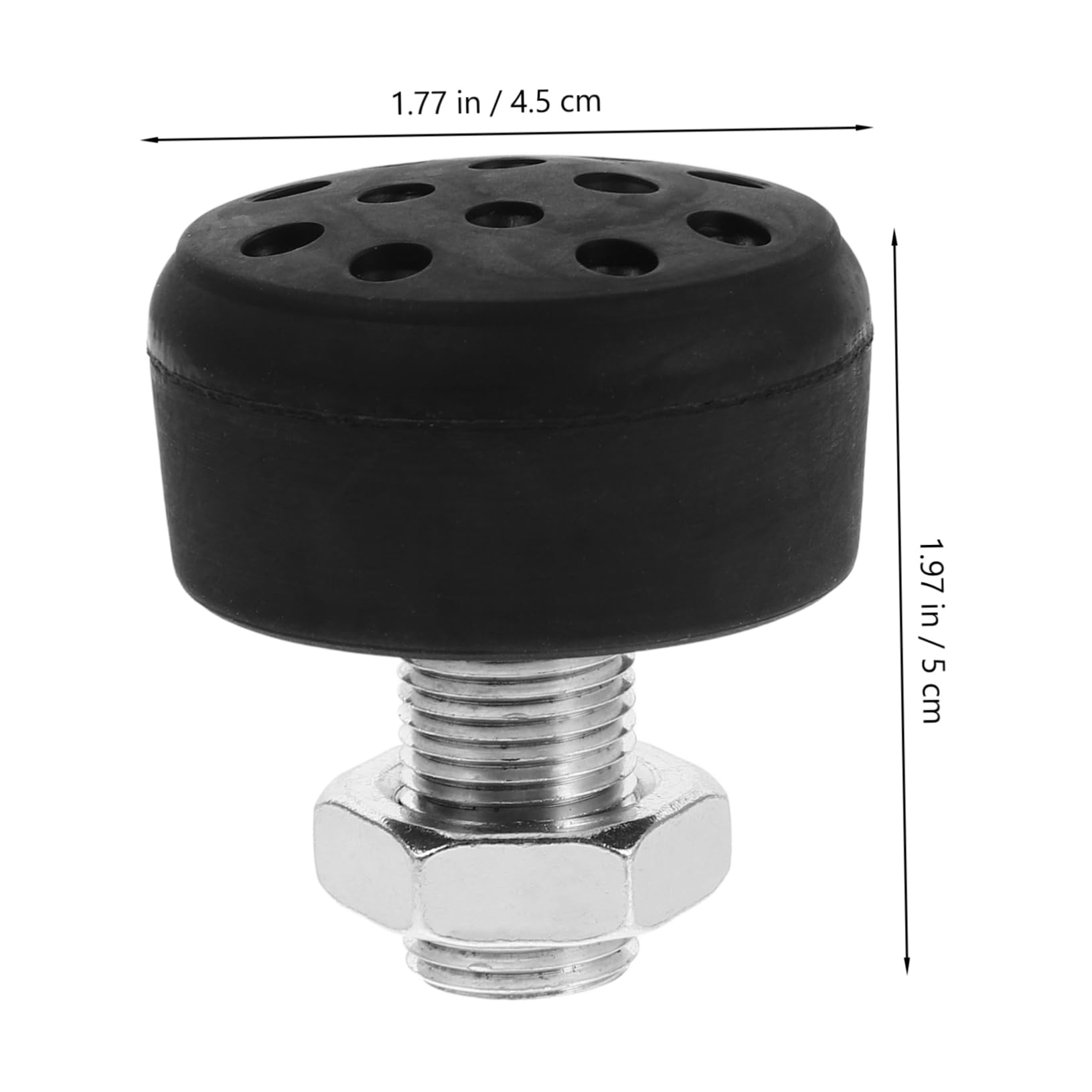 BESPORTBLE Roller Skates Brakes 2pcs Toe Stops Replacement Toe Guards Quad Skate Supplies Jam Plugs Skating Safety