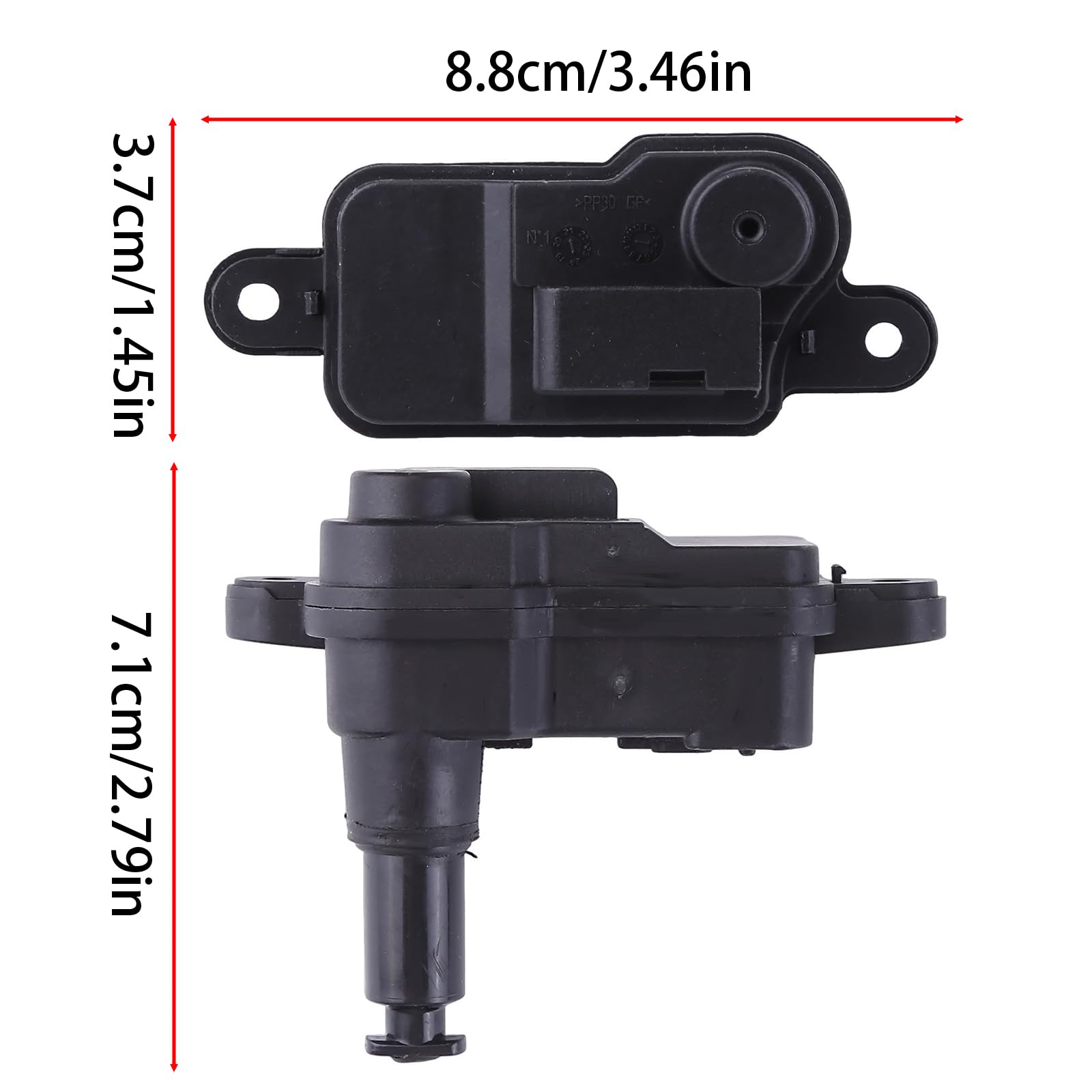 8V0862159A Attuatore serratura sportello serbatoio carburante per Audi A3 A5 A7 A8 Q2 Q3 Q7 Q8, per Seat Arona Ateca Ibiza, per T-Cross per Tiguan per Touareg per Touran Fuel Flap Door Release Lock