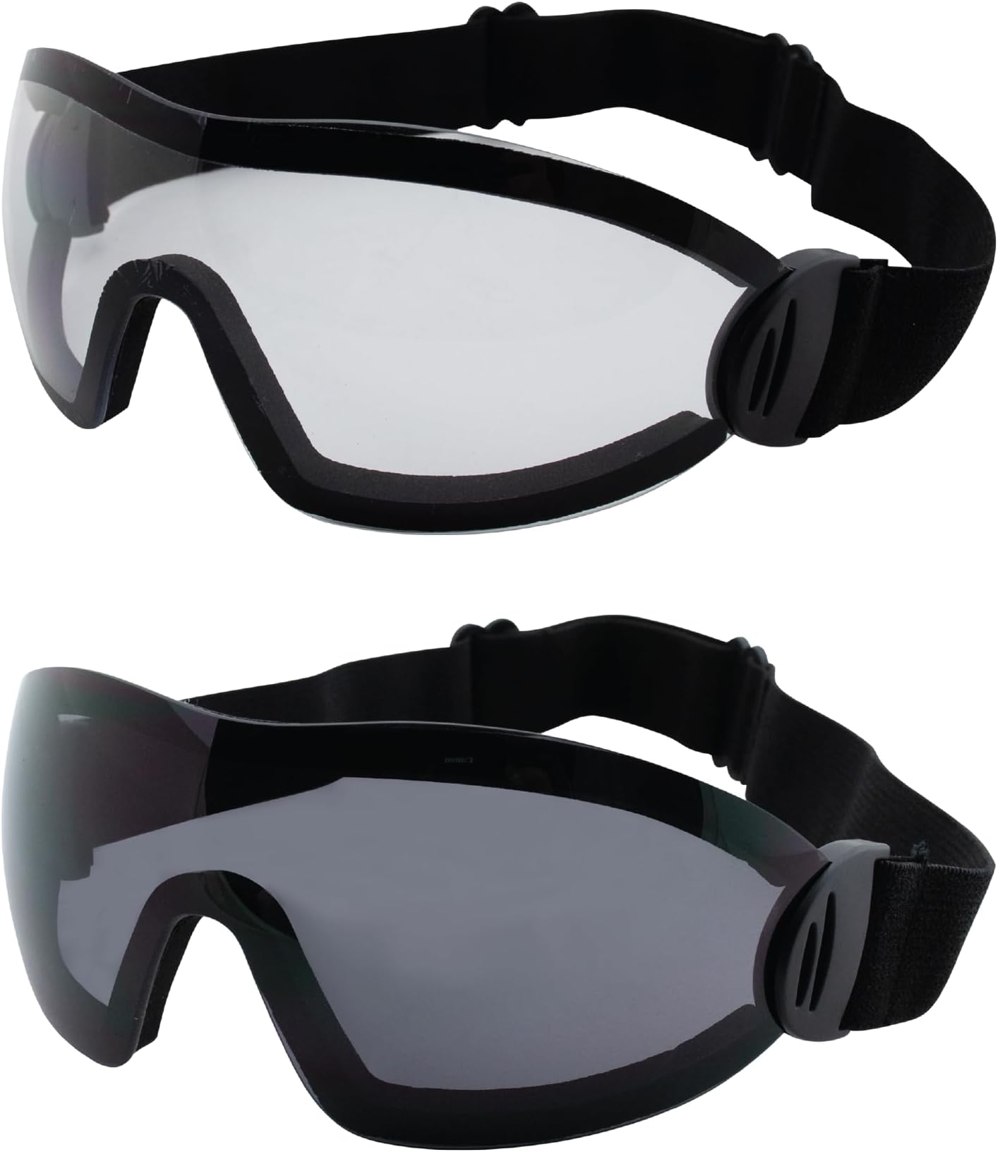 GV 2 Sky Dive Goggles Clear Smoke Skydiving New These Have Shat