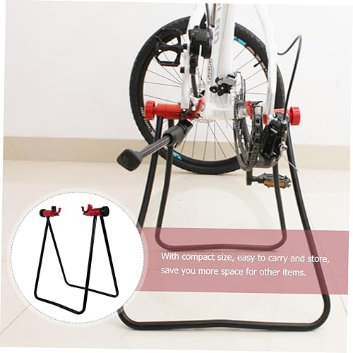Miniatura 9 de Práctico soporte de bicicleta de material de hierro refuerzo espesado para bicicletas Rack Garage
