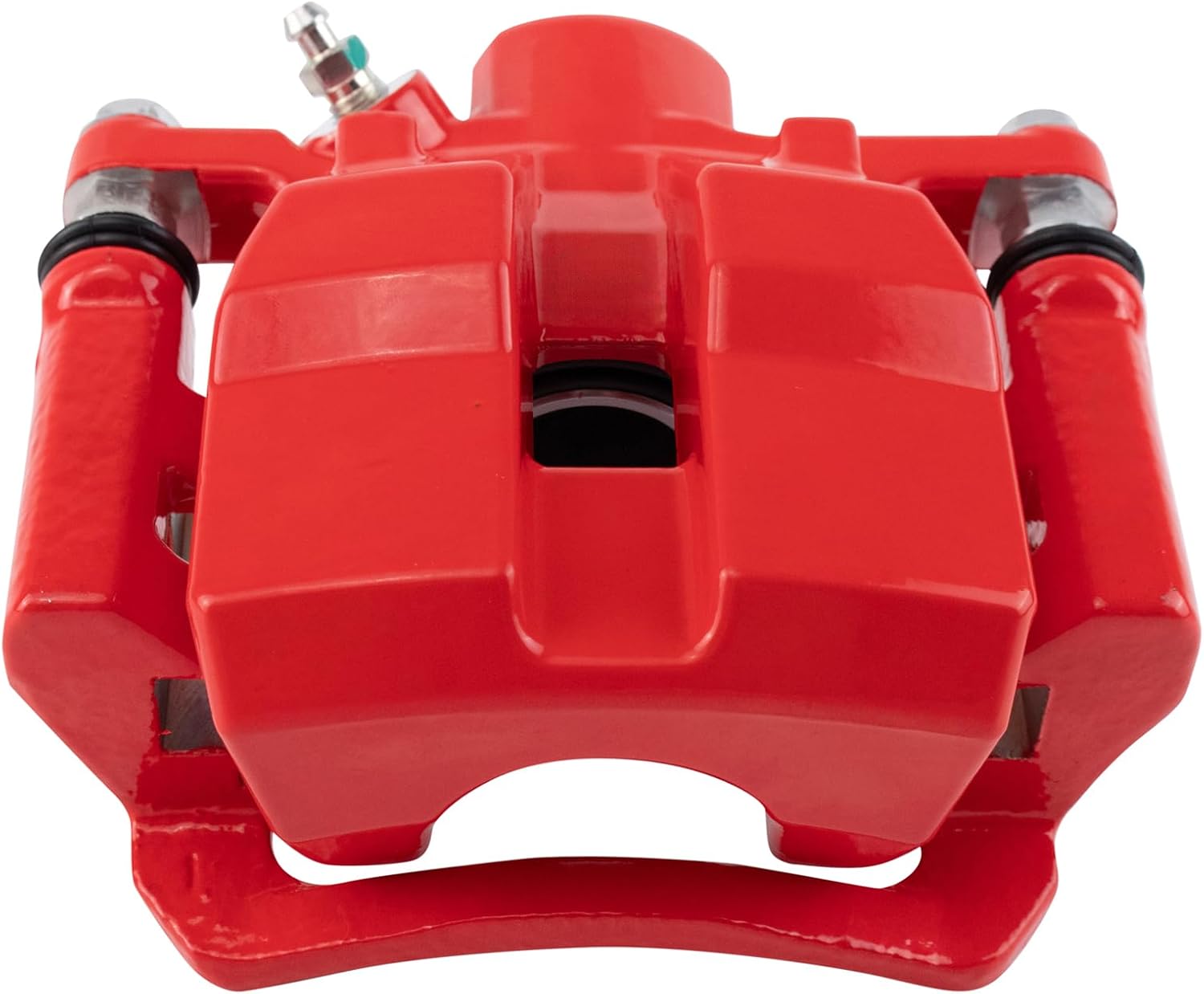 TRQ Rear Right Brake Caliper w/Bracket Performance Red Passenger Side Compatible with 2010-2015 Lexus RX350 2012-2015 RX450h 2014-2019 Toyota Highlander 2011-2020 Sienna