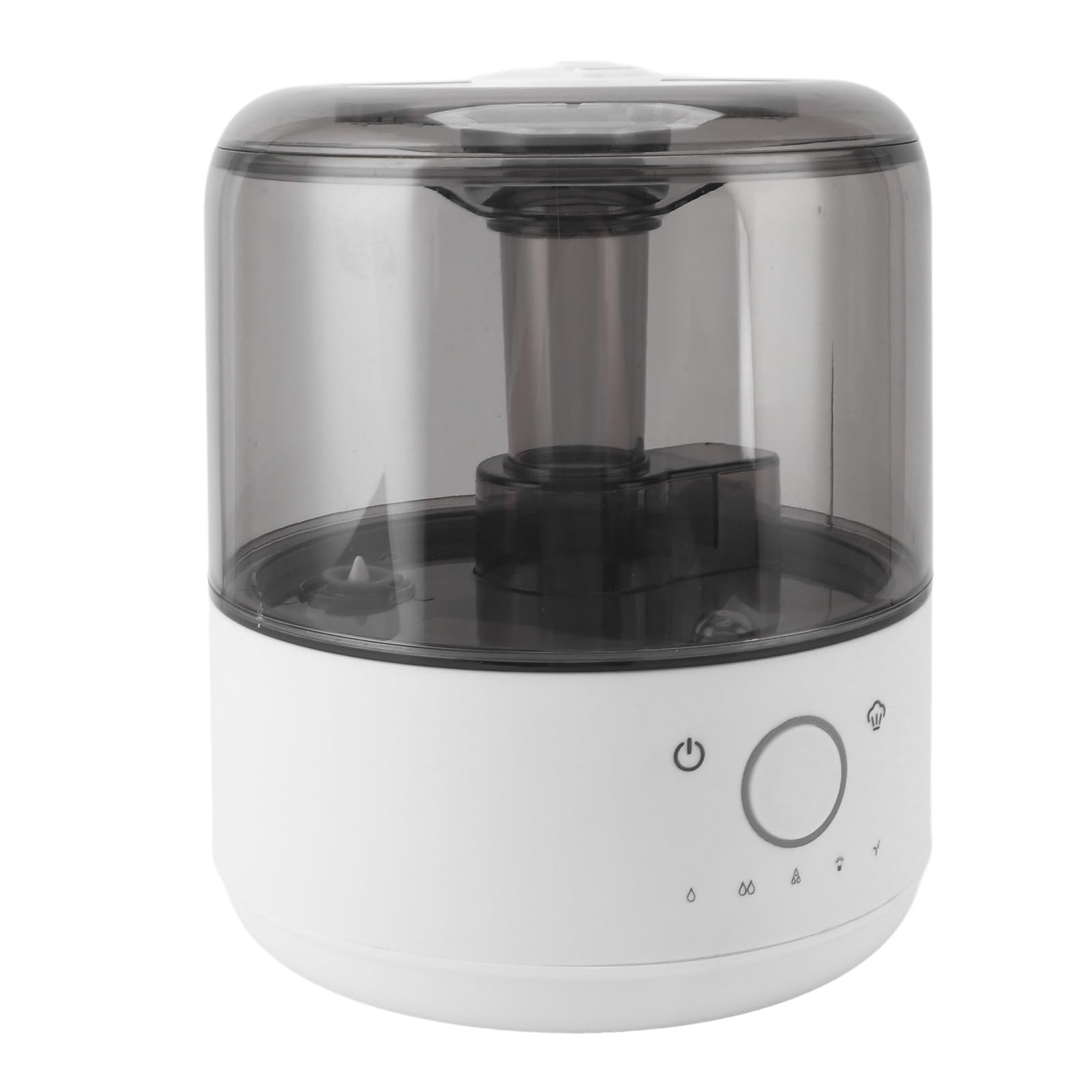 Fdit Umidificatore a Nebbia Fredda 3.5L, Diffusore di Aromaterapia con Doppi Ugelli a 360° per Camera da Letto, Ufficio, Silenzioso, Spegnimento Automatico, Caricamento Dall'Alto,