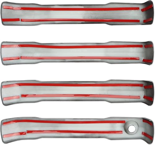 Miniatura 8 de Cubierta de manija de puerta de automóvil compatible con Toyota Tundra 2022 2023 2024 2025 2026 Accesorios protector de manija de puerta para Tacoma