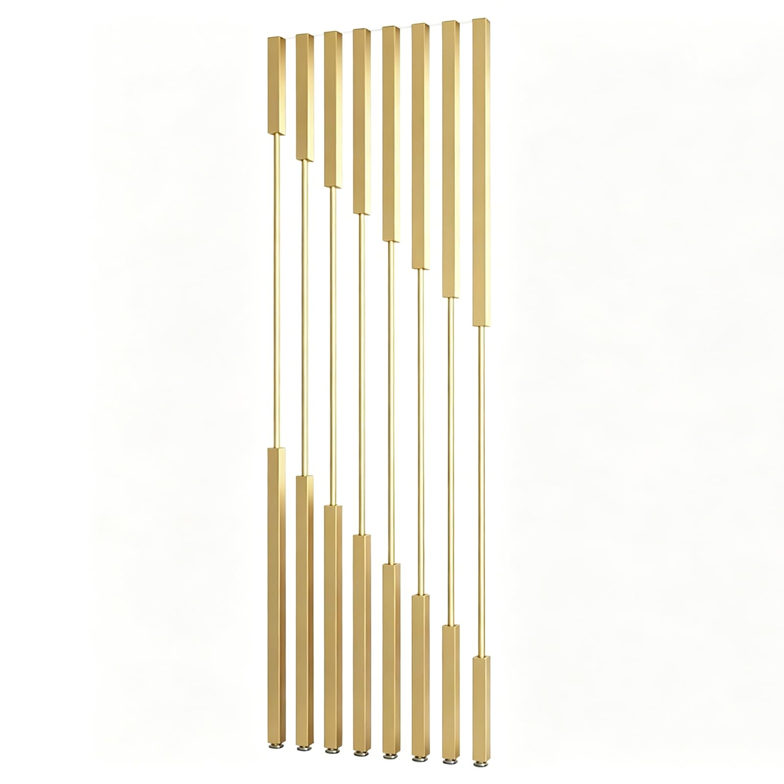 8 Divisores de Pared de Metal para Oficina y Casa